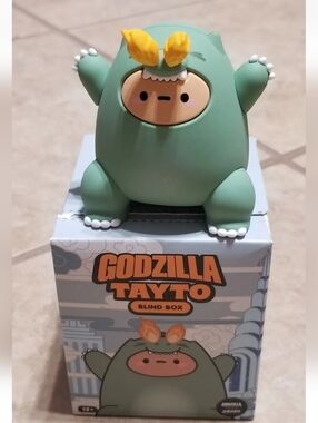 Smoko x Godzilla Tayto Blind Box: Green Godzilla Figure